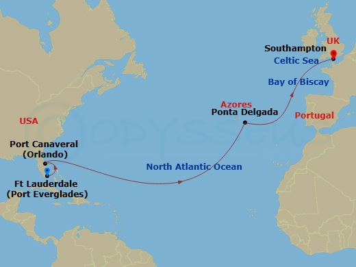 Cruise Map