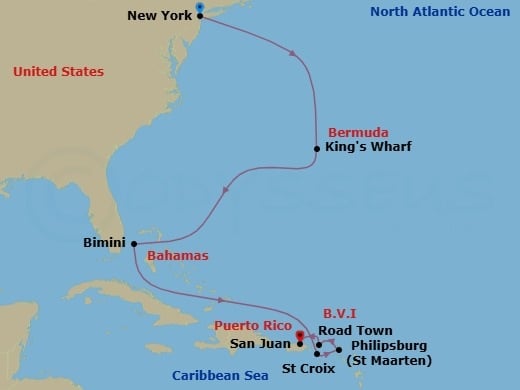 Cruise Map