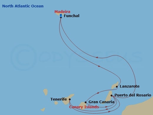Cruise Map