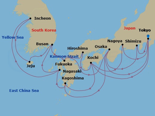 Cruise Map