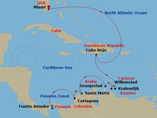 Cruise Map