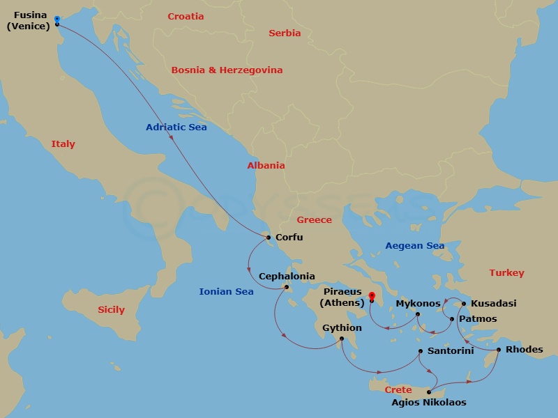 Cruise Map