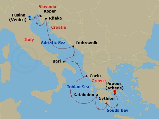Cruise Map
