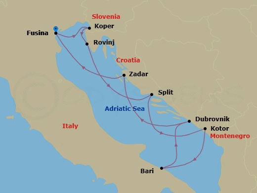 Cruise Map