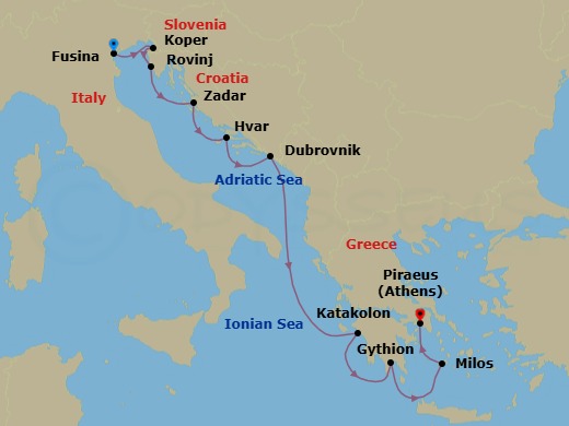Cruise Map