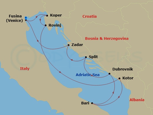 Cruise Map