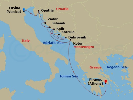 Cruise Map