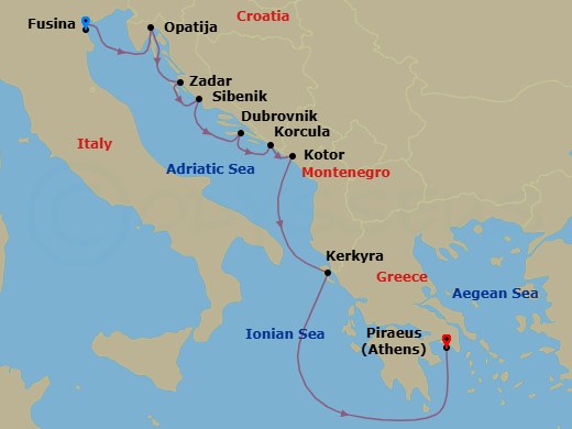 Cruise Map