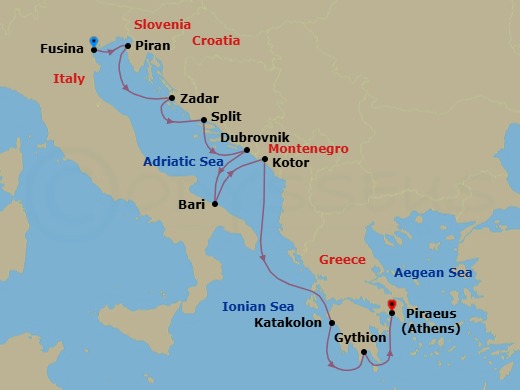 Cruise Map