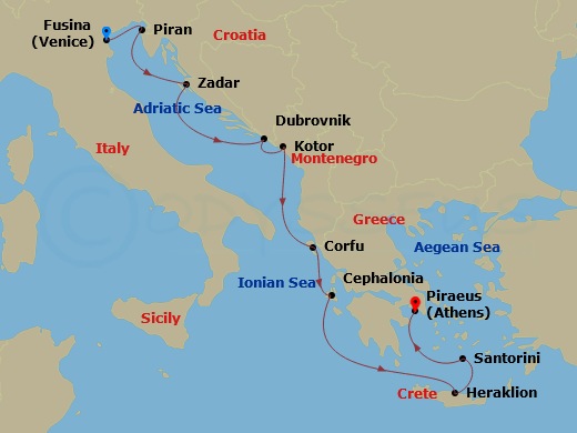 Cruise Map