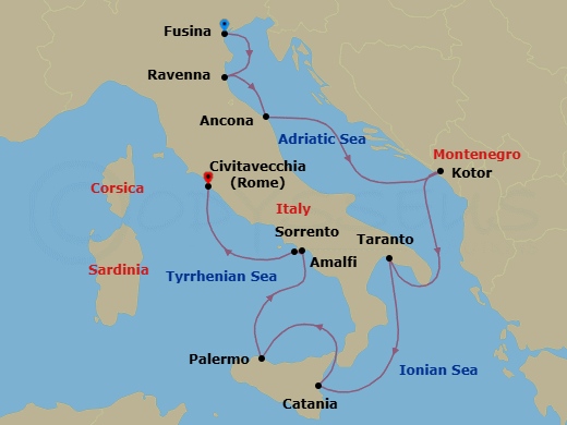 Cruise Map