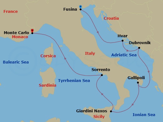 Cruise Map
