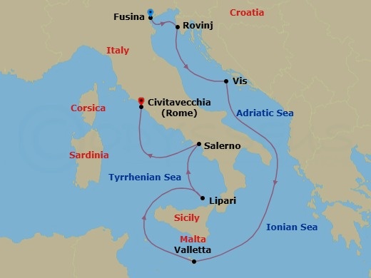 Cruise Map