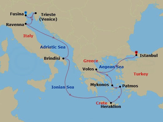 Cruise Map