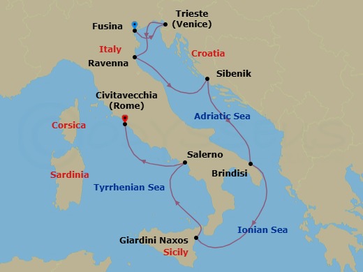 Cruise Map