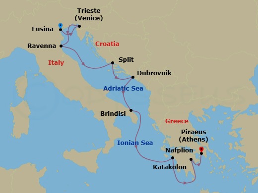 Cruise Map