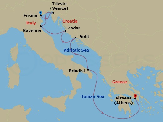 Cruise Map