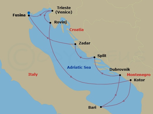 Cruise Map