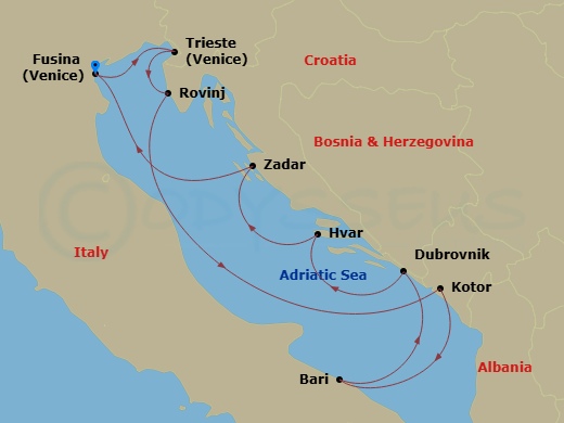 Cruise Map