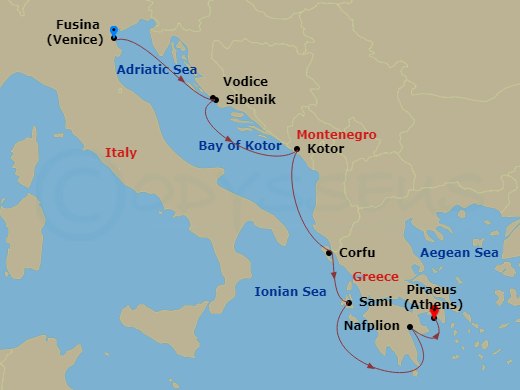 Cruise Map