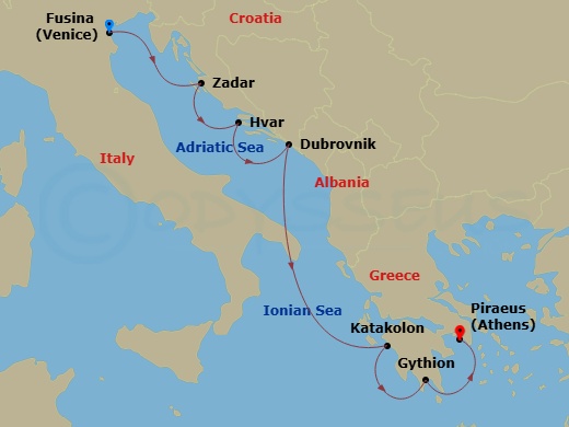 Cruise Map