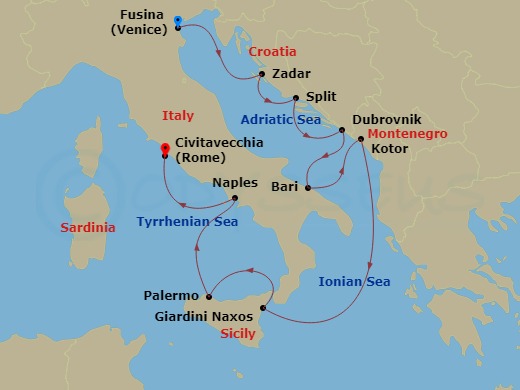 Cruise Map