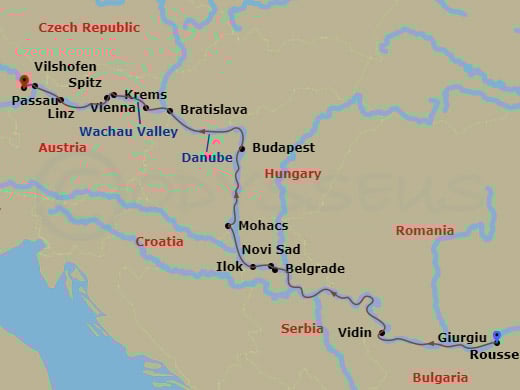 Cruise Map