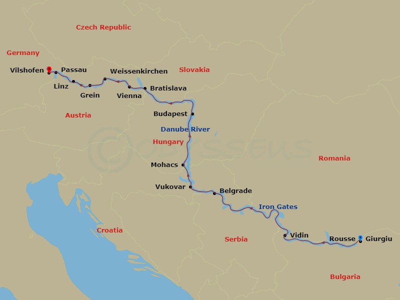 Cruise Map