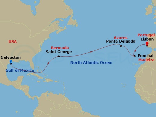 Cruise Map