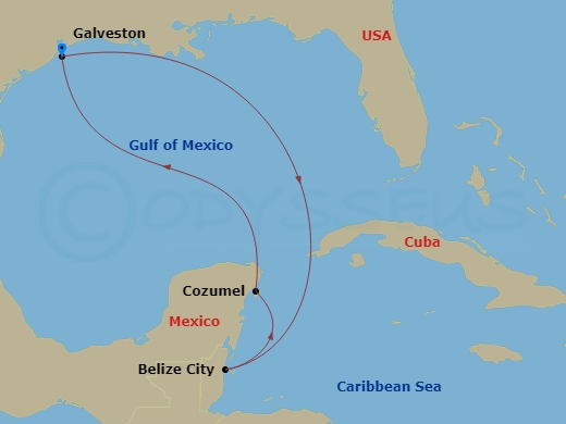 Cruise Map