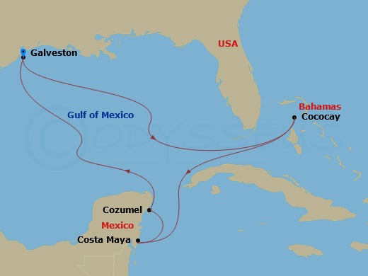 Cruise Map