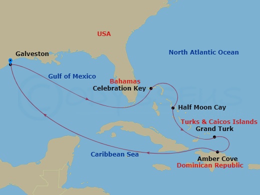 Cruise Map