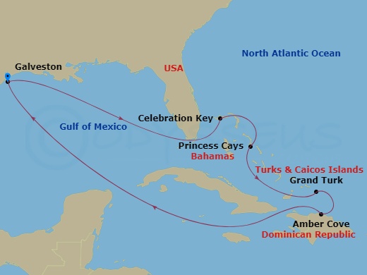 Cruise Map