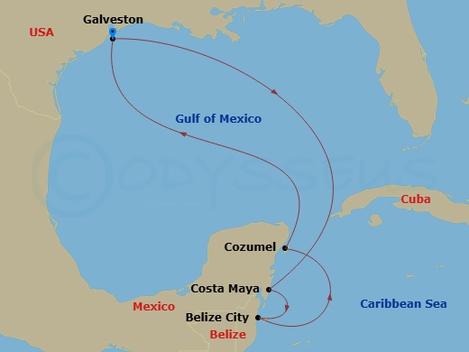 Cruise Map
