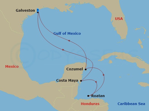 Cruise Map