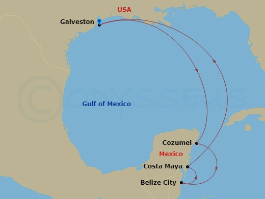Cruise Map