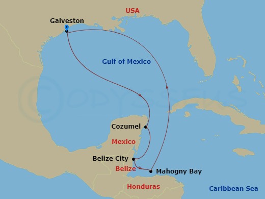 Cruise Map