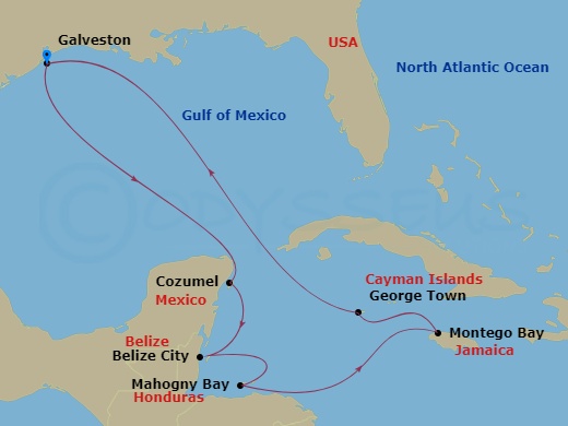 Cruise Map