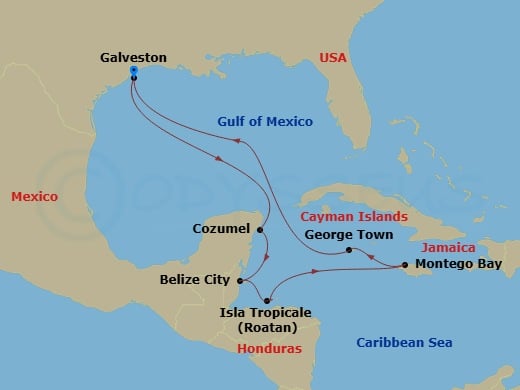 Cruise Map