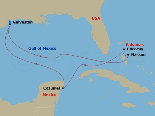 Cruise Map