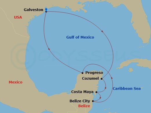 Cruise Map