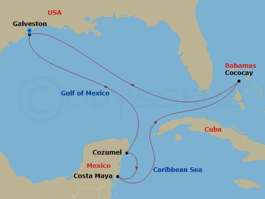 Cruise Map