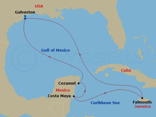 Cruise Map