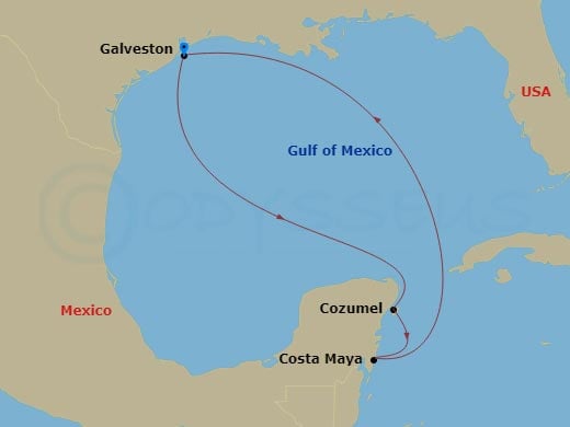 Cruise Map