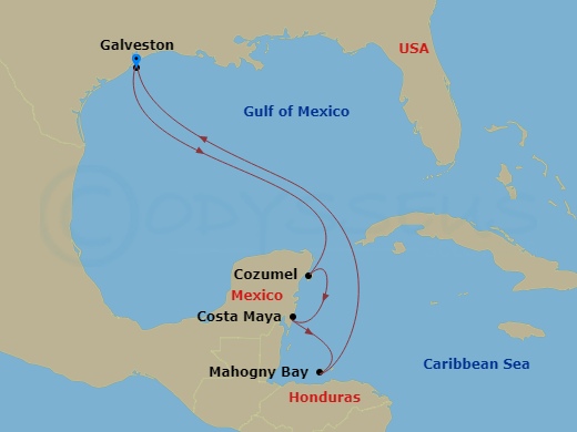 Cruise Map