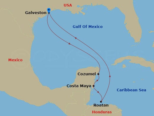 Cruise Map