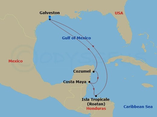 Cruise Map