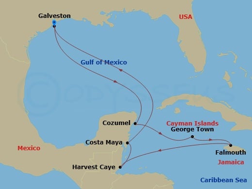 Cruise Map
