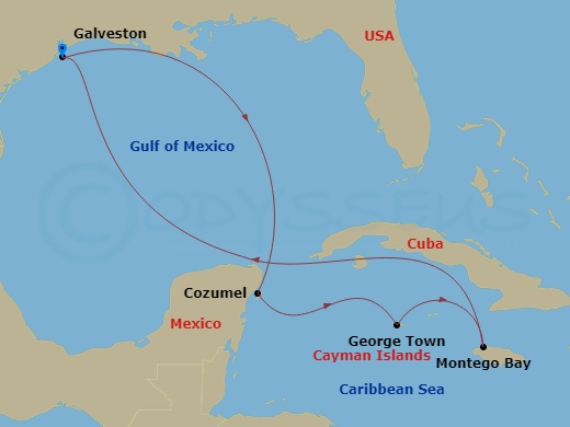 Cruise Map