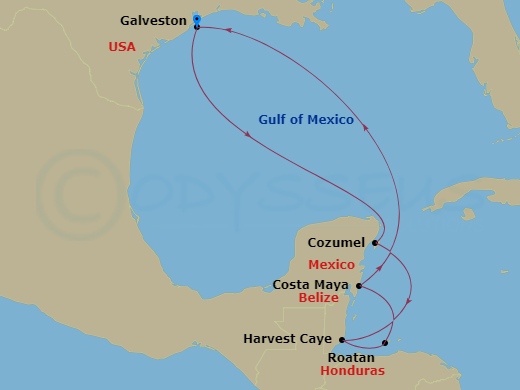 Cruise Map